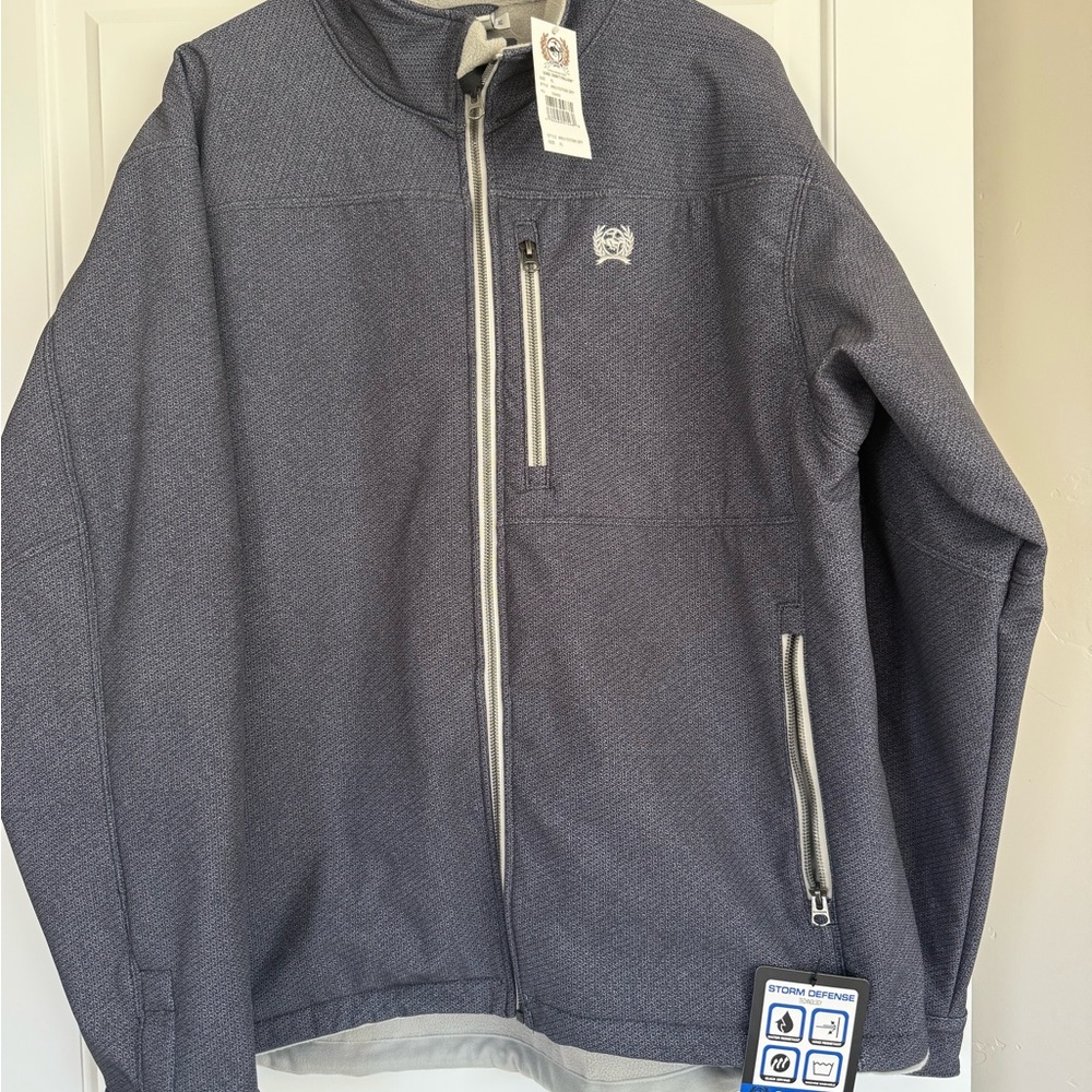 Cinch Men's Charcoal Softshell Jacket